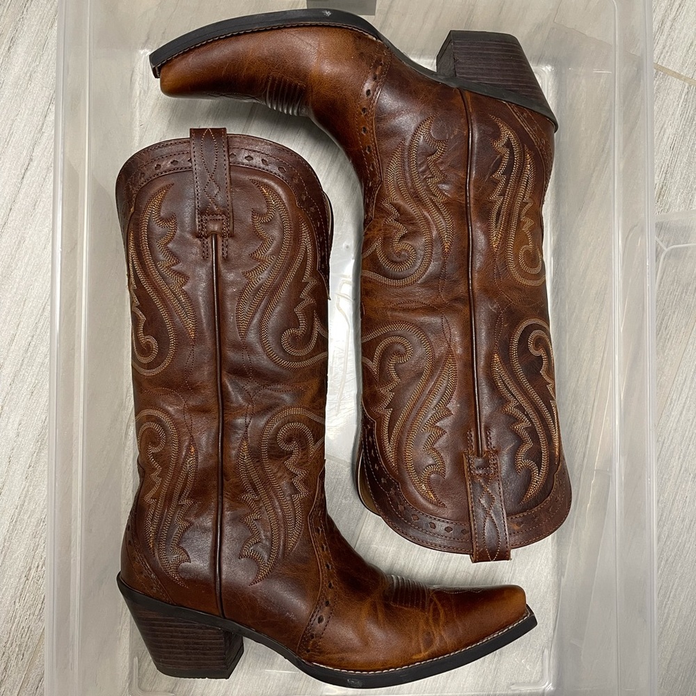 Arita Heritage Western X Toe Western Boots